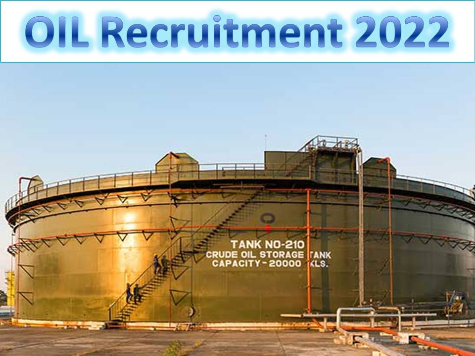 Rs.1, 00,000 Salary Offered @ OIL INDIA … Eligible Candidates will Select Basis on (Personal Interview)!!!