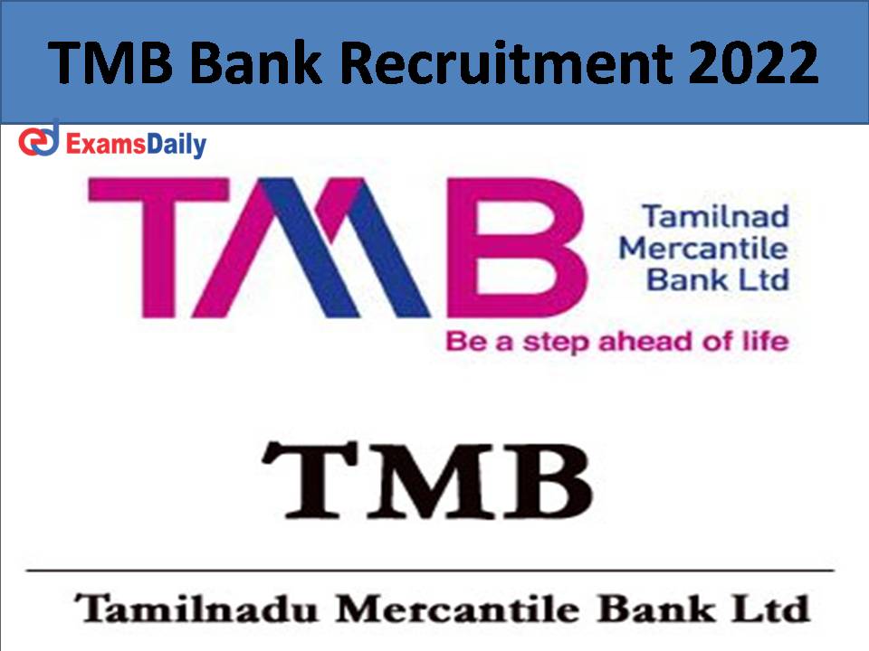 TMB Bank Recruitment 2022