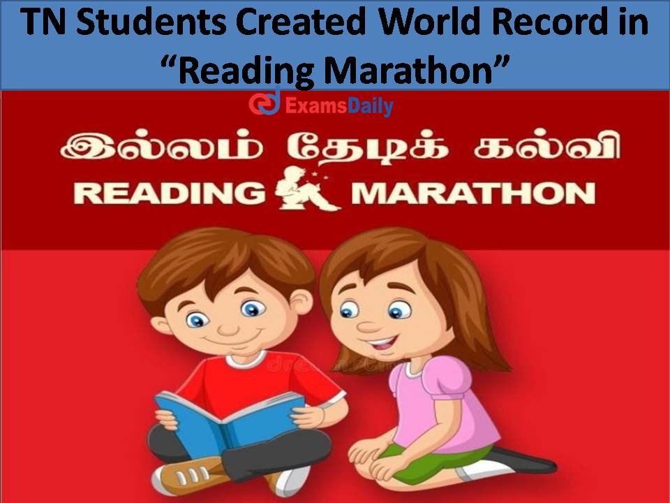TN Students Created World Record in “Reading Marathon”