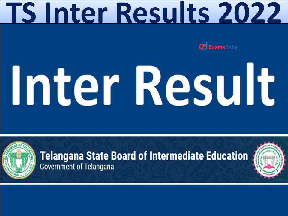 TS Inter Results 2022
