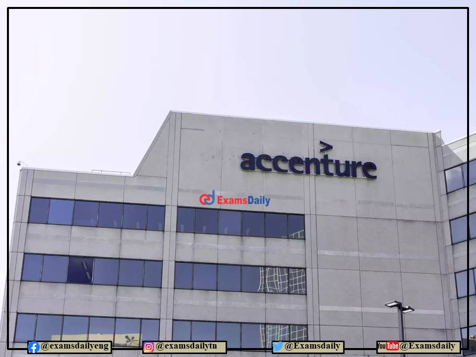 Accenture Recruitment 2022 OUT – Graduation with Marketing Skills Needed!!!