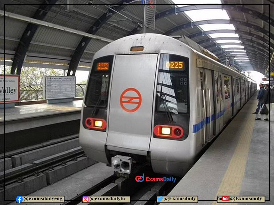 DMRC Recruitment 2022 OUT – Interview Only!!! Apply via Email Only without FEE!!!
