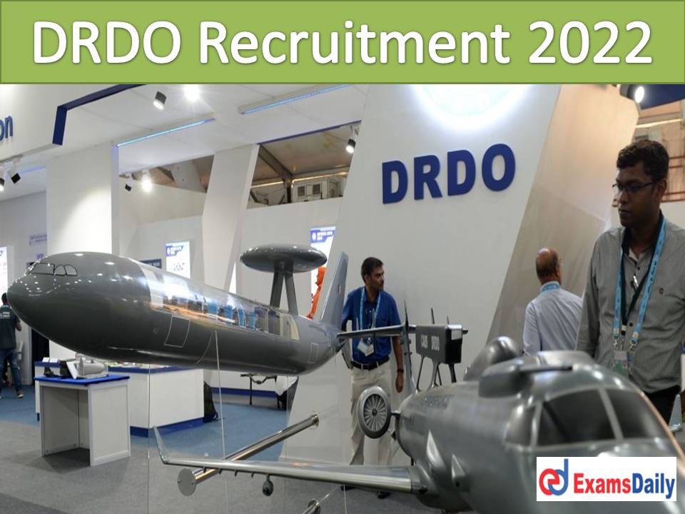 DRDO Jobs Govt Job at Super Salary for Graduates_ The link to apply online is inside..!!!
