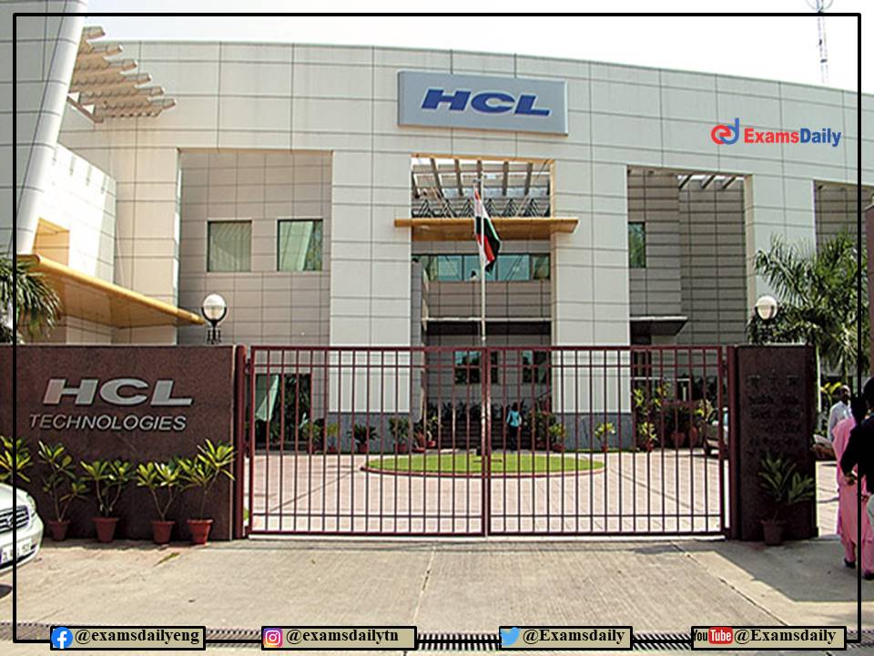HCL Recruitment 2022 OUT – Degree Holders Needed - Apply Online!!!