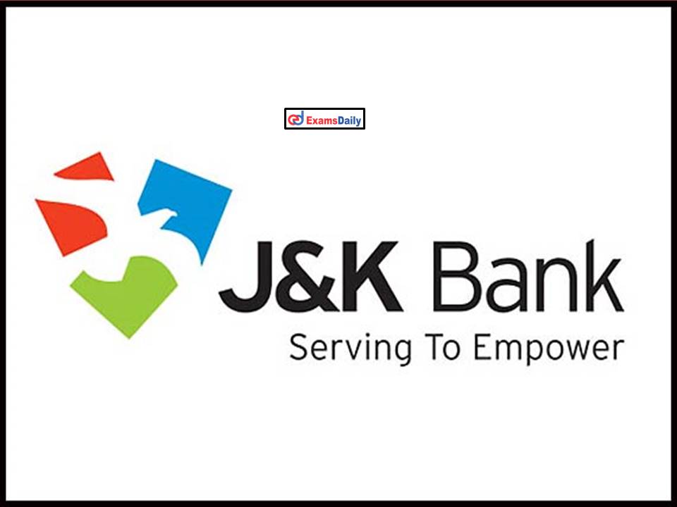 JK Bank Recruitment 2022 Notification Out