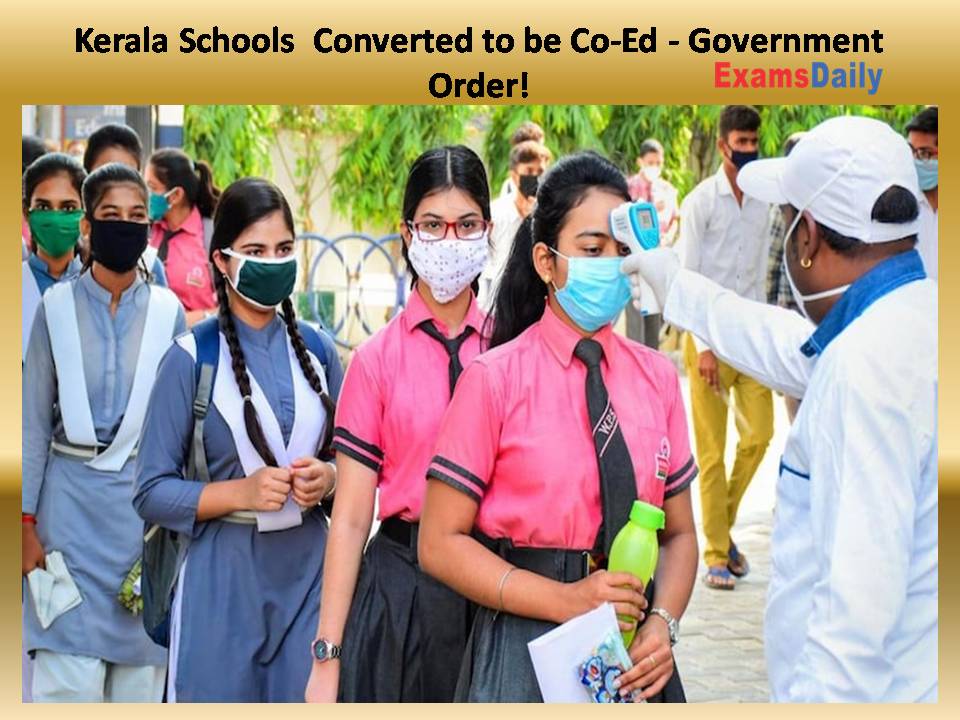 Kerala Schools Converted to be Co-Ed - Government