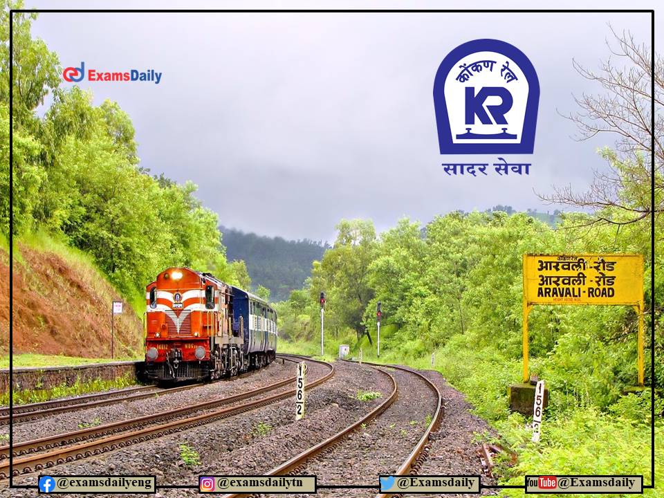 Konkan Railway Walk in Interview 2022 OUT – Salary Up to Rs. 47600- PM!!!
