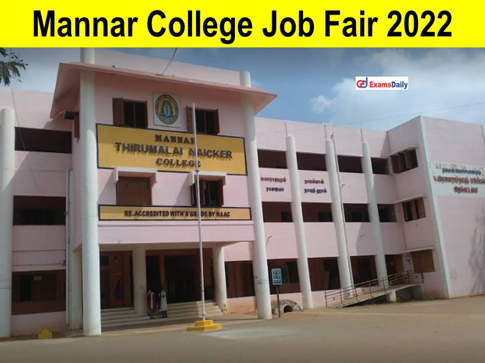 Mannar College Job Fair 2022
