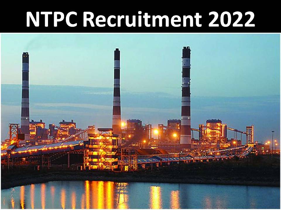 NTPC Apply Online 2022