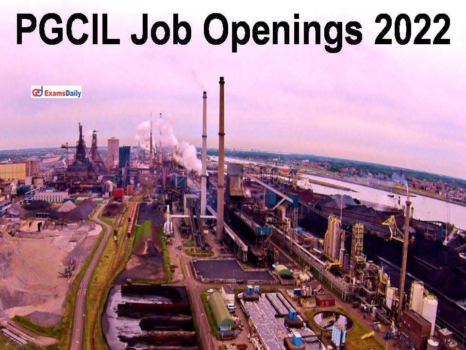 PGCIL Job Openings 2022