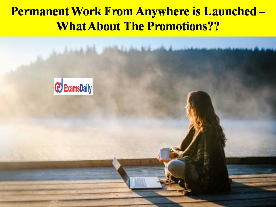 Permanent Work From Anywhere is Launched – What About The Promotions