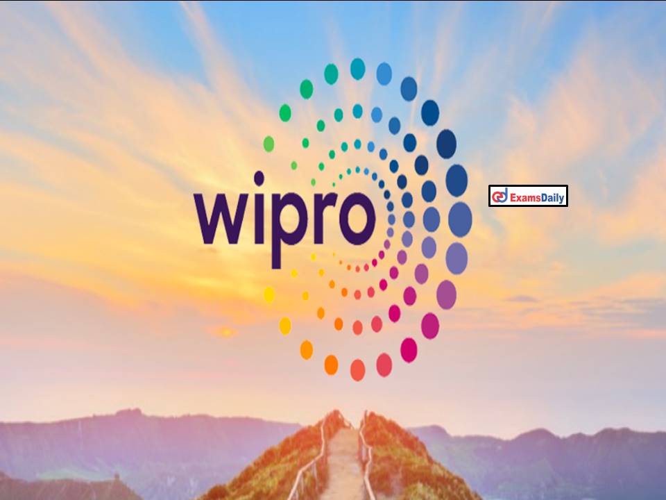 WIPRO Amazing Vacancies 2022 to be filled soon
