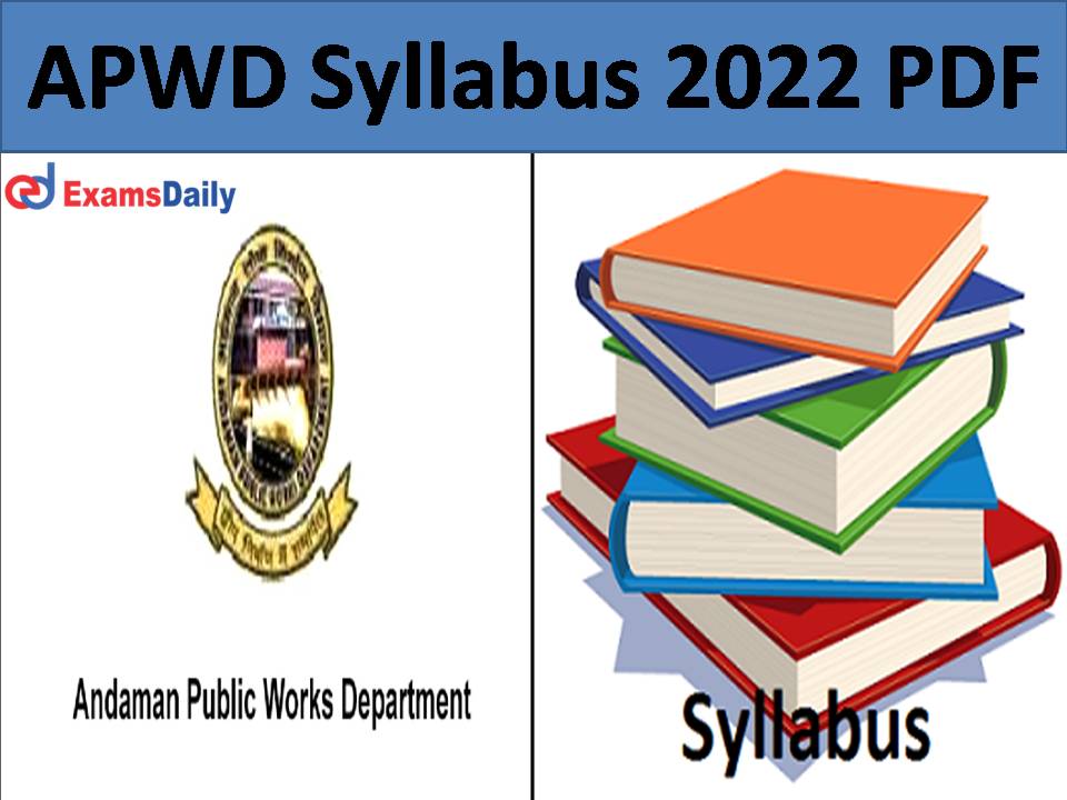 APWD Syllabus 2022 PDF