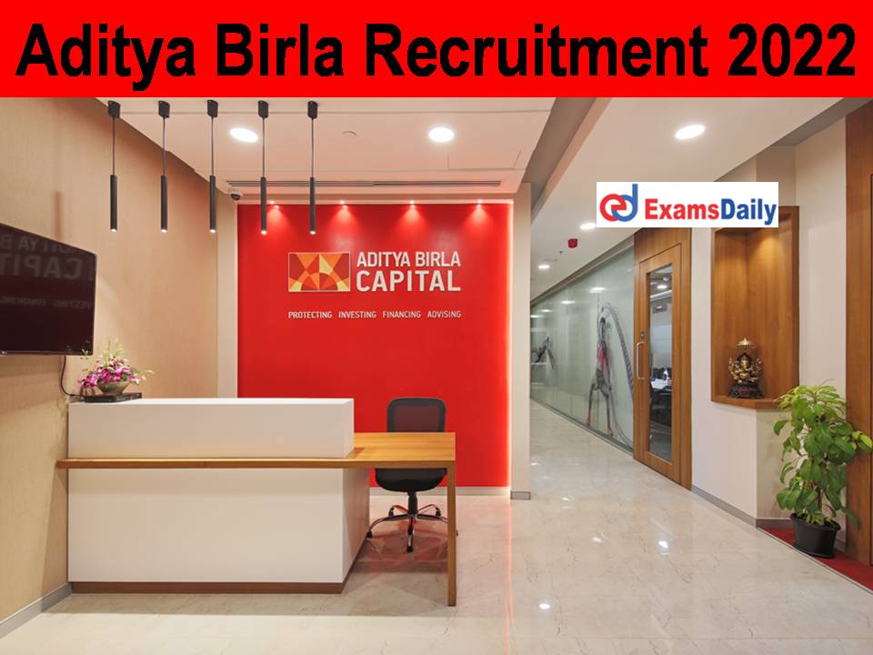 Aditya Birla Recruitment 2022