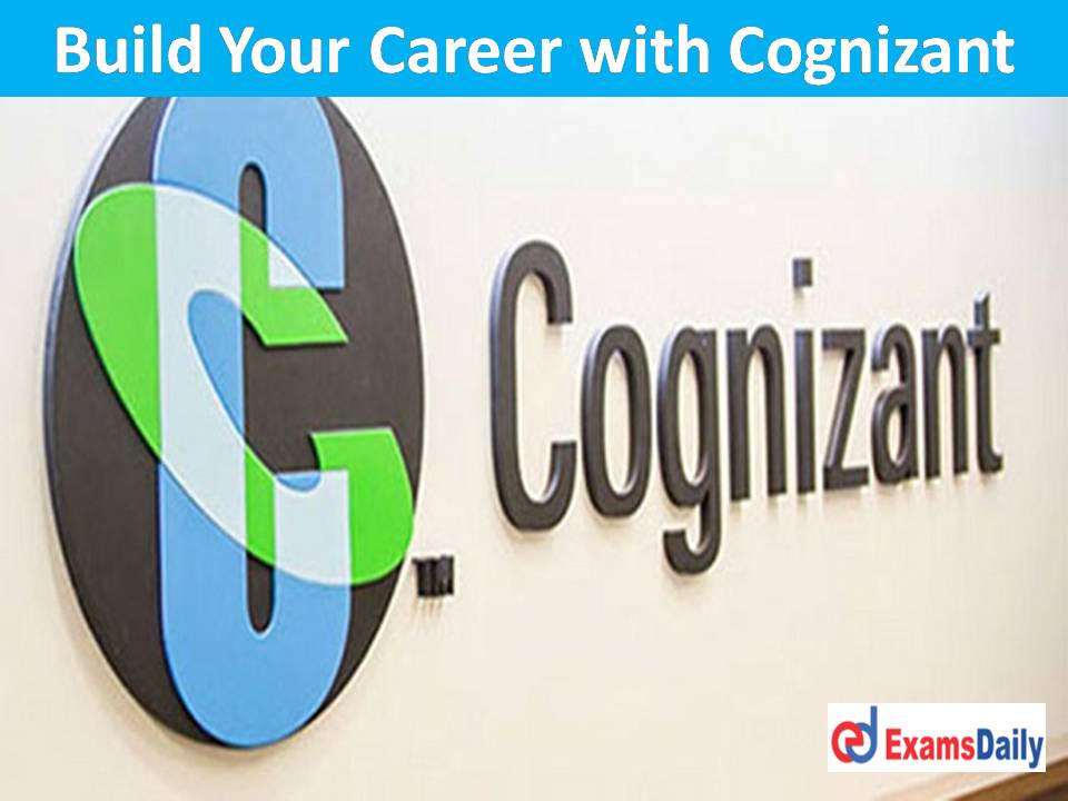 Build Your Career with Cognizant YES!!! It is Hiring Again – Send Resume to Our Recruitment Team!!!