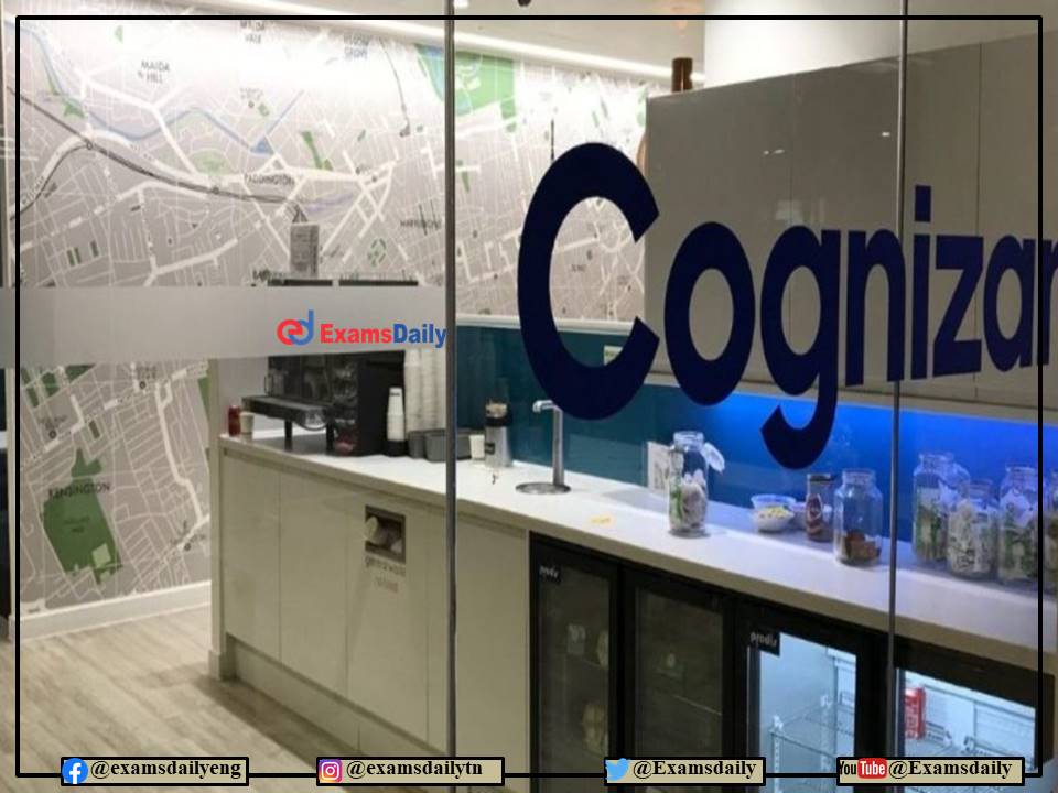 Cognizant Vacancy 2022 OUT – Engineering Candidates Needed!!! Apply Online!!!