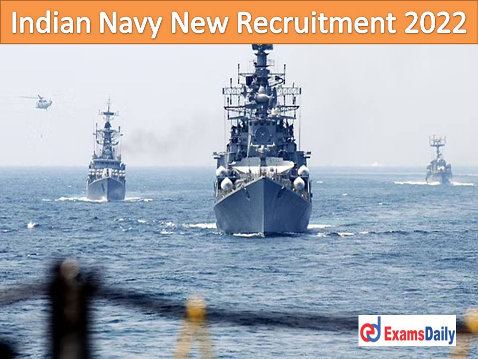 Indian Navy New Recruitment 2022 Out – 100+ Tradesman Mate Vacancies | 10th Passed is Enough!!!