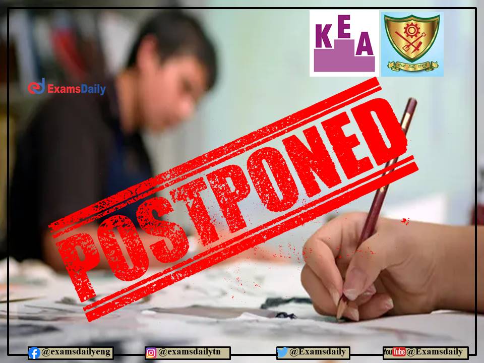 KEA KRIDL Exam Date 2022 Postponed - Download Revised Schedule Notice PDF Here!!!