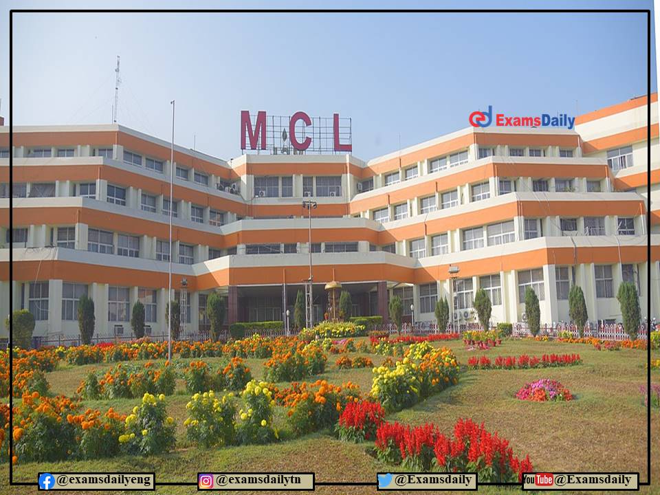 MCL Recruitment 2022 - Interview Only!!! Min Graduation is Enough!!!