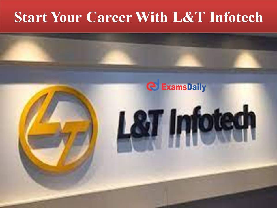 Start Your Career With L&T Infotech