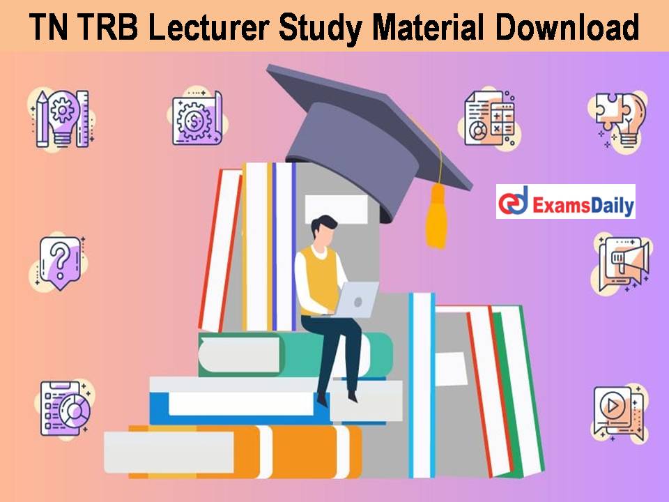 TN TRB Lecturer Study Material Download