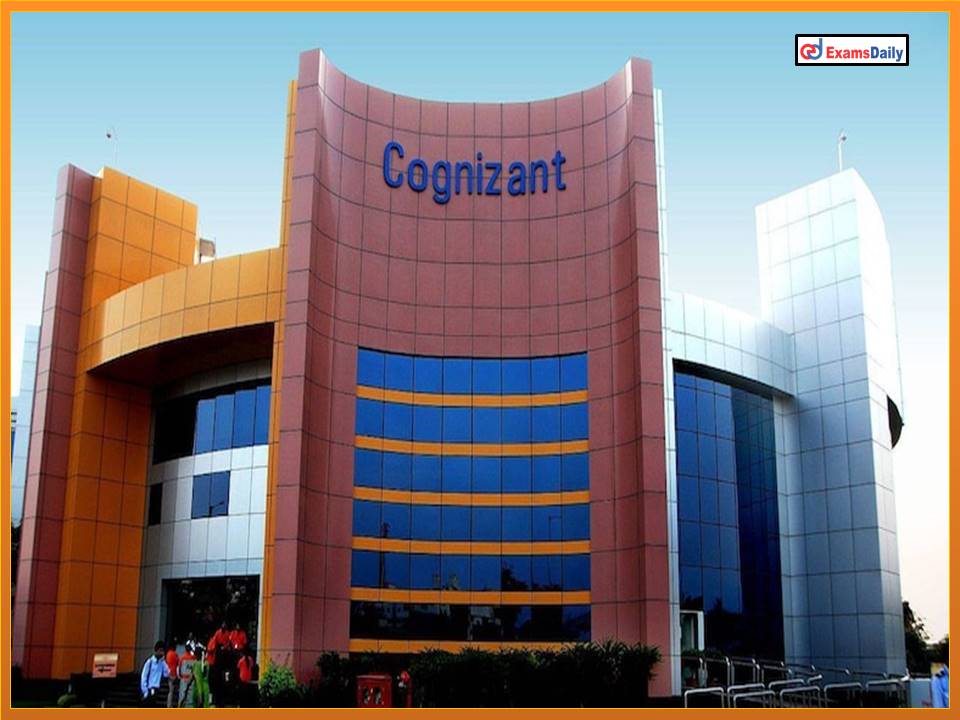 Vacancies in Cognizant Technology Solutions!!