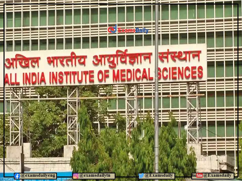 AIIMS MBBS Schedule 2022 OUT