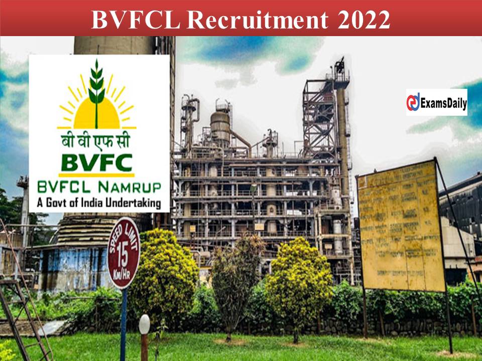 BVFCL Recruitment 2022
