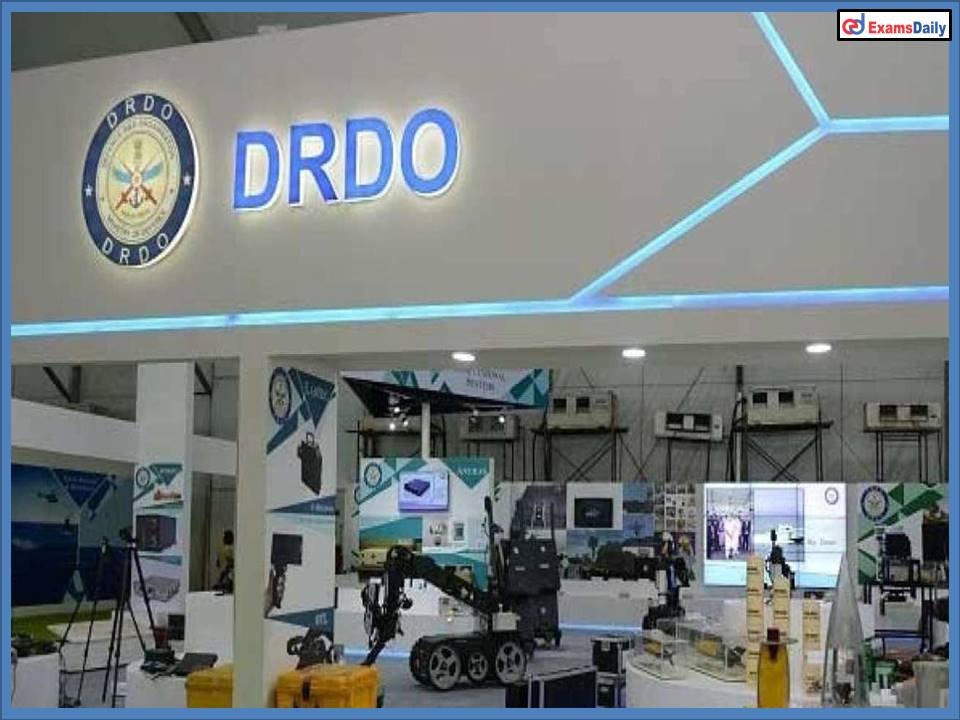 DRDO DRDL Recruitment 2022 Official Notice 2022 PDF