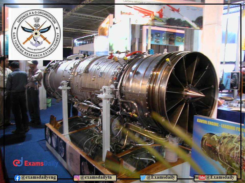 DRDO GTRE Recruitment 2022 Notification OUT – Apply via Email Only!!!