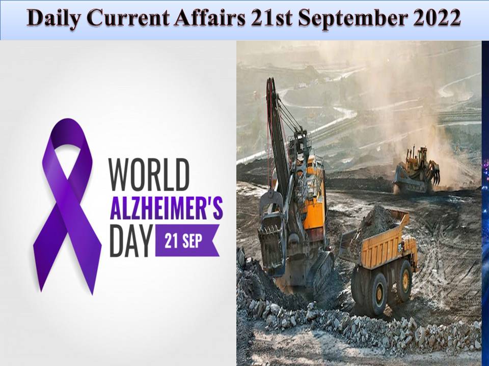 Daily Current Affairs 21st September 2022