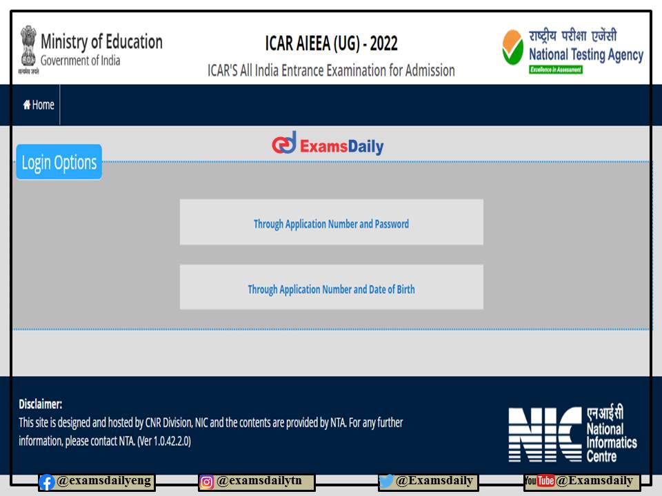 ICAR AIEEA UG Answer Key 2022 OUT – Download Question Challenge, Result Details!!! (1)