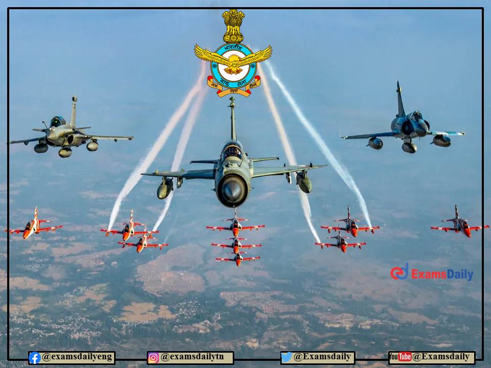 Indian Air Force (IAF) Agniveer Vayu - For Class 10 to Diploma Candidates Eligible!!!