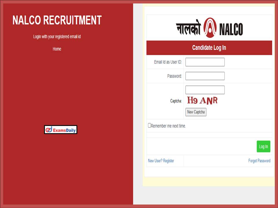 NALCO Recruitment 2022 Apply Online Link activated