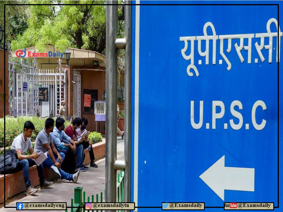 UPSC Recruitment 2022 OUT – 50+ Vacancies - Degree in Relevant Field Needed!!!