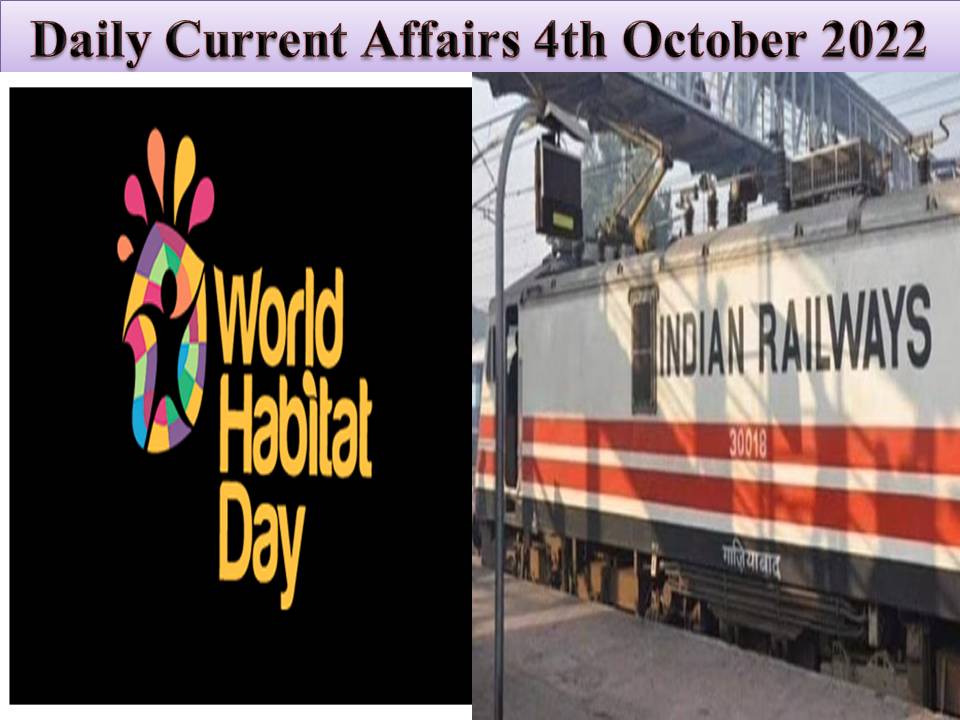 Daily Current Affairs 4th October 2022