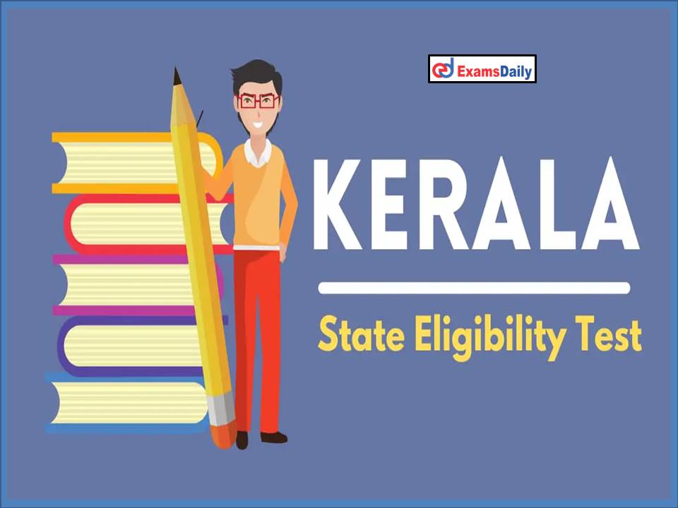 Kerala SET Exam Notification 2022