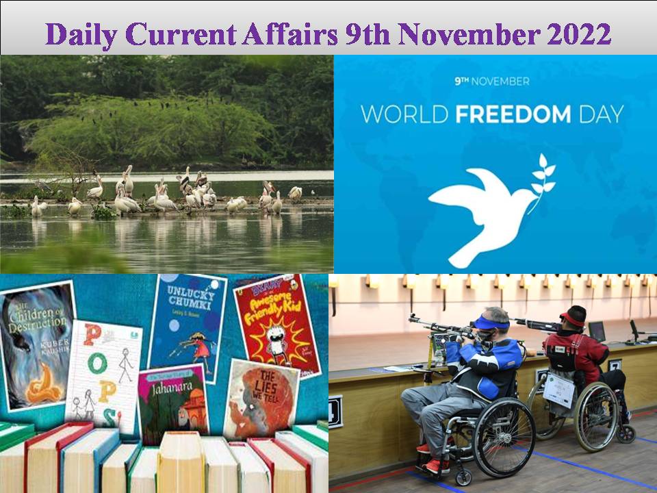 Daily Current Affairs 9th November 2022 – Check Now
