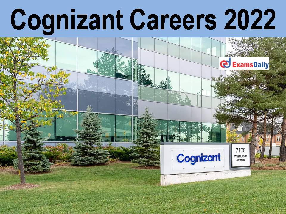 Cognizant Careers 2022