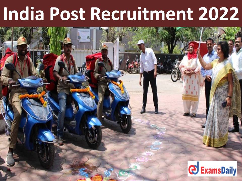 India Post Recruitment 2022 Tamil Nadu Out – Salary up to Rs. 63, 200 Per Month!!!