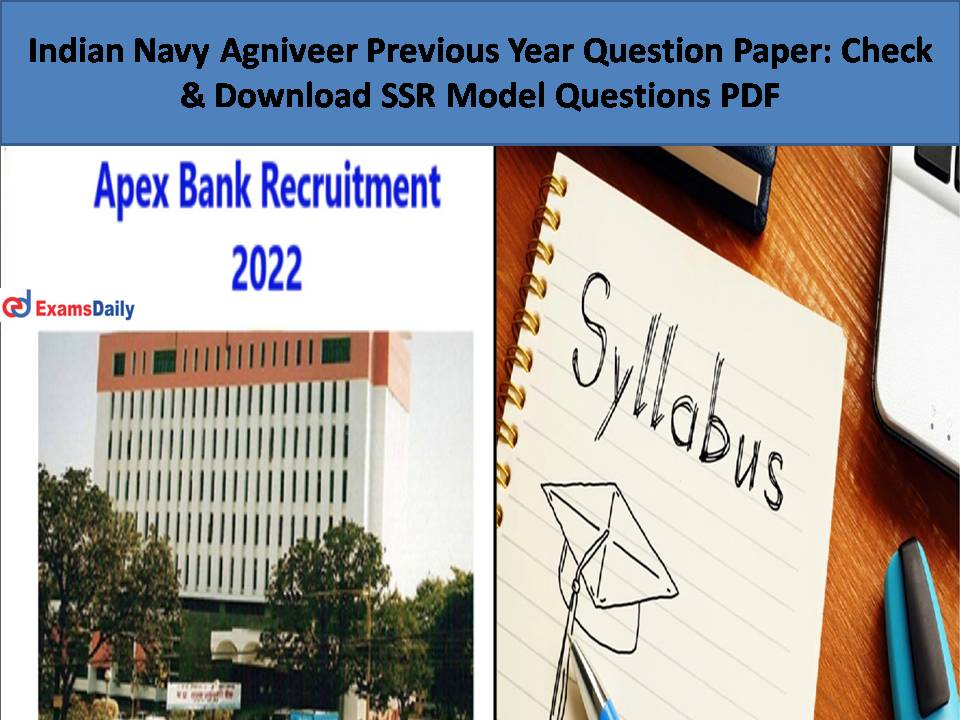 Indian Navy Agniveer Previous Year Question Paper