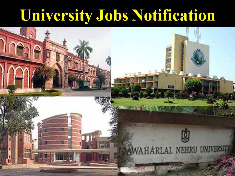 University Jobs Notification