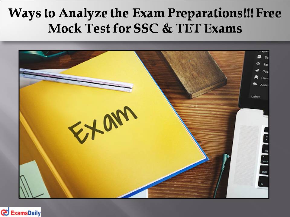Free Mock Test for SSC & TET Exams