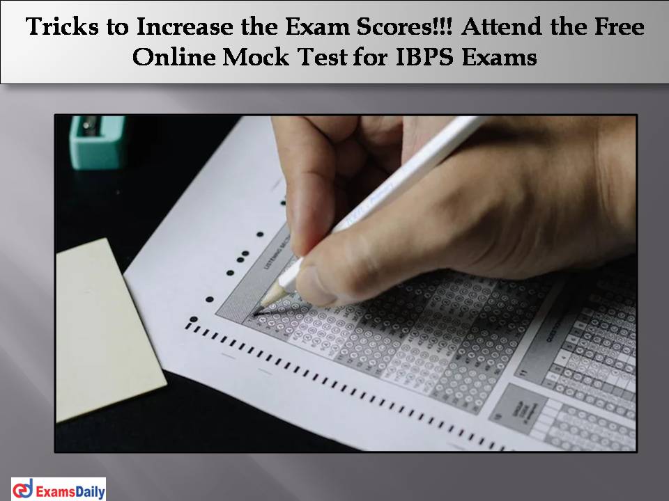 Free Online Mock Test for IBPS Exams