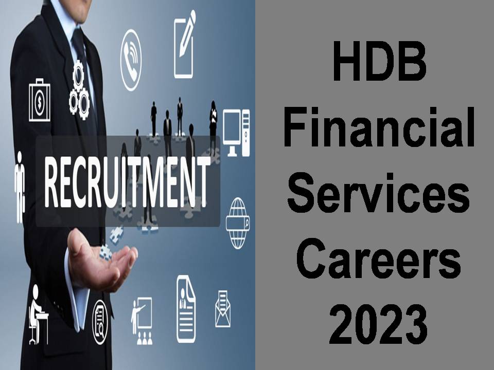 HDB Financial Services Careers 2023