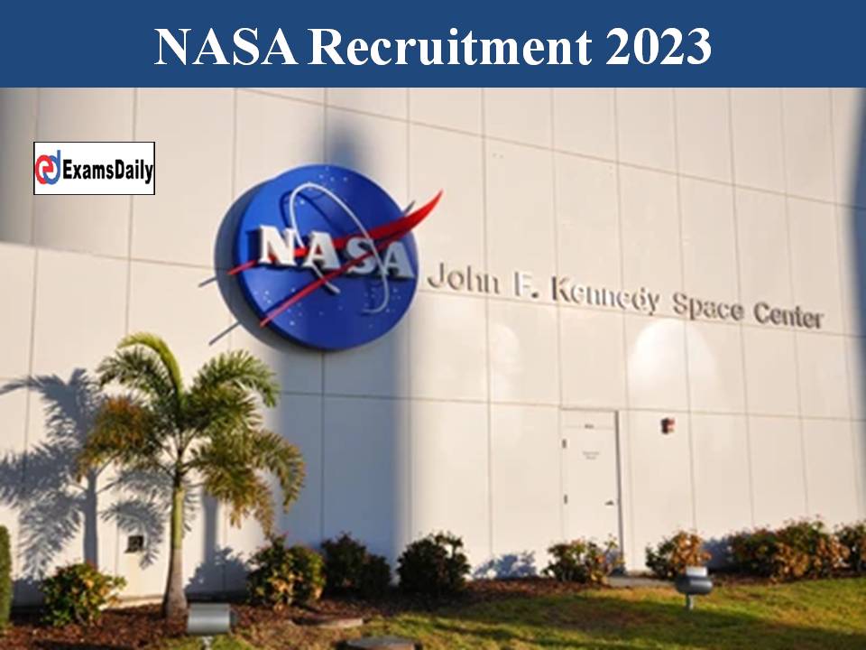 NASA Recruitment 2023