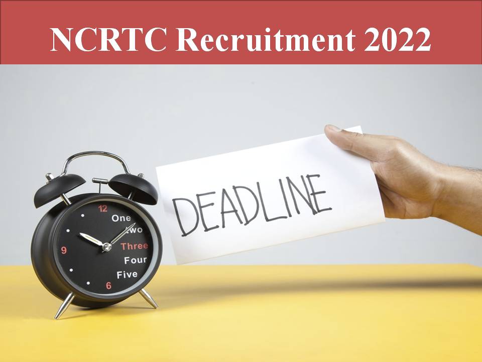 NCRTC Recruitment 2022
