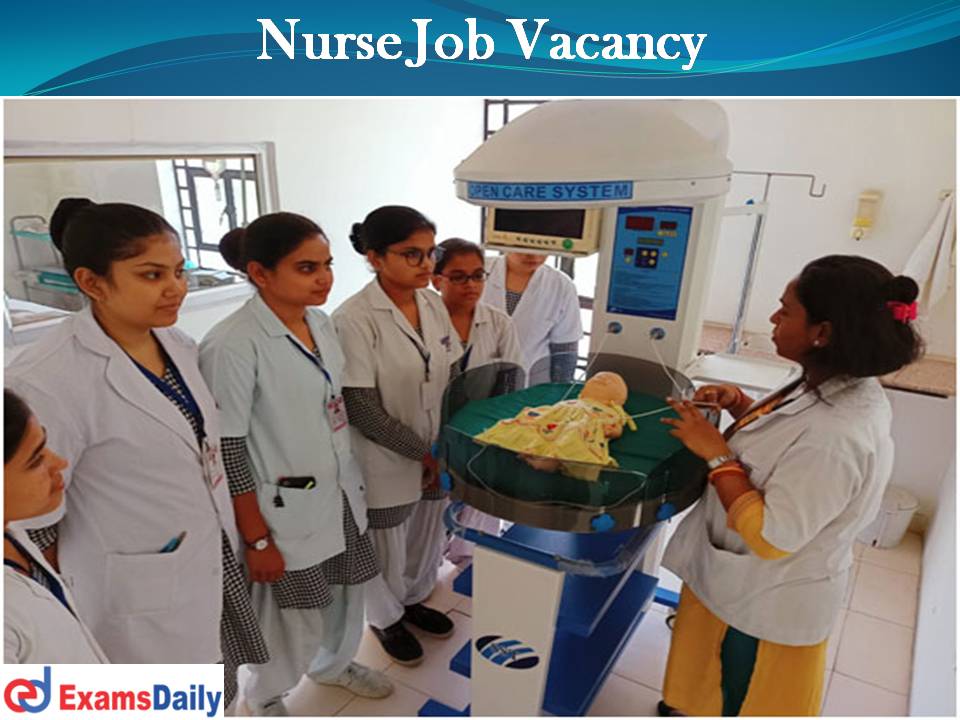 Nurse Job Vacancy | Latest Nursing Vacancy 2023