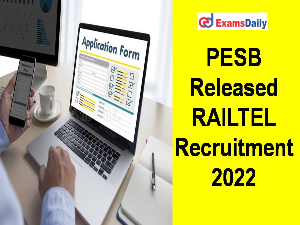 PESB Released RAILTEL Recruitment 2022