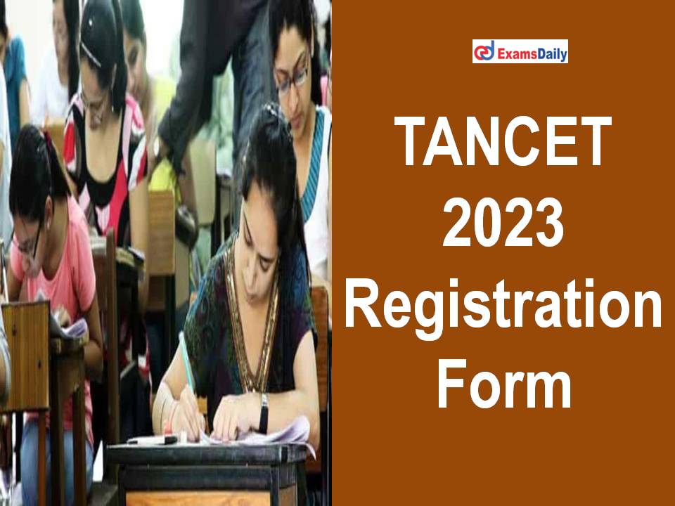 TANCET 2023 Registration Form